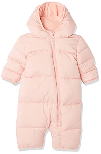 Amazon Essentials Unisex Baby Wasserabweisender Winter-Schneeanzug, Zartrosa, 3-6 Monate von Amazon Essentials