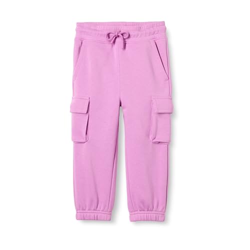 Amazon Essentials Unisex Kinder Cargo-Jogginghose, Lila, 6-7 Jahre von Amazon Essentials