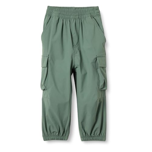 Amazon Essentials Unisex Kinder Cargo-Fallschirmhose, Dunkles Salbeigrün, 5 Jahre von Amazon Essentials