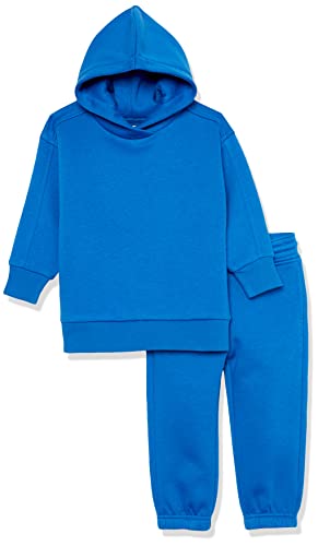 Amazon Essentials Unisex Kinder Modernes Sweat-Set, 2er-Pack, Kräftiges Blau, 2 Jahre von Amazon Essentials