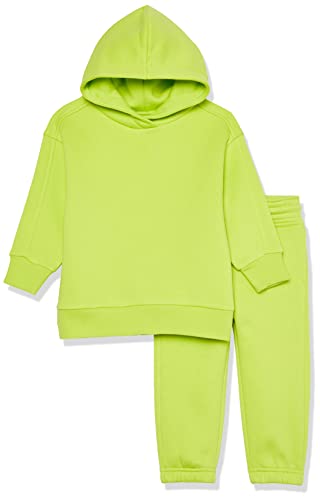 Amazon Essentials Unisex Kinder Modernes Sweat-Set, 2er-Pack, Lindgrün, 2 Jahre von Amazon Essentials