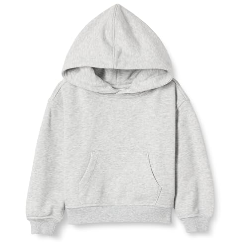 Amazon Essentials Unisex Kinder Oversized-Hoodie, Hellgrau Meliert, 5 Jahre Amazon Essentials Unisex Kinder Oversized-Hoodie, Hellgrau Meliert, 5 Jahre von Amazon Essentials