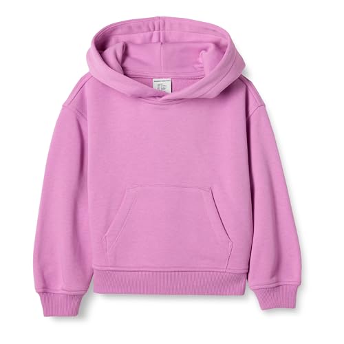 Amazon Essentials Unisex Kinder Oversized-Hoodie, Lila, 6-7 Jahre von Amazon Essentials