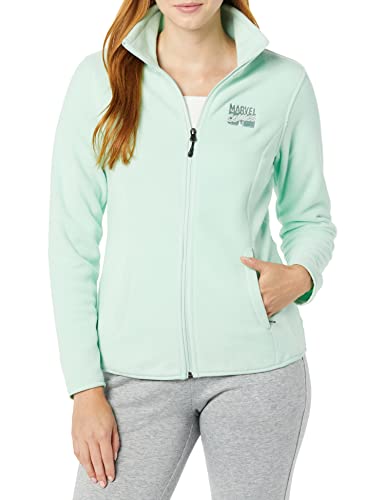 Amazon Essentials Disney | Marvel | Star Wars | Princess Damen Polarfleece-Jacke mit durchgehendem Reißverschluss und Stehkragen, Marvel Comic Logo, XXL Amazon Essentials Disney | Marvel | Star Wars | Princess Damen Polarfleece-Jacke mit durchgehendem Reißverschluss und Stehkragen, Marvel Comic Logo, XXL von Amazon Essentials