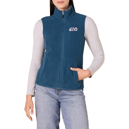 Amazon Essentials Disney | Marvel | Star Wars | Princess Damen Polarfleece-Westen, Star Wars Logo, L von Amazon Essentials