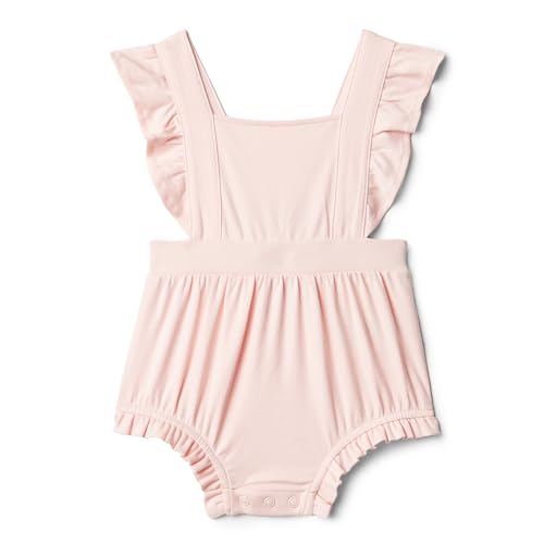 Amazon Essentials x Sofia Grainge Baby Mädchen Ärmelloser Body mit Rüschen, Hellrosa, 6-9 Monate von Amazon Essentials