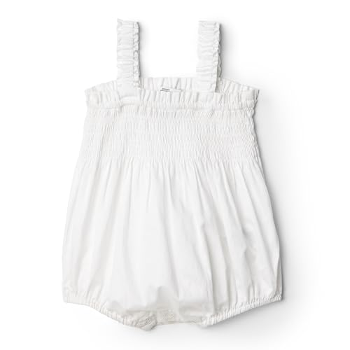Amazon Essentials x Sofia Grainge Baby Mädchen Gewebter Ärmelloser Einteiler, Weiß, 18 Monate von Amazon Essentials