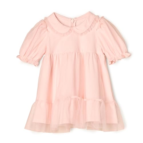 Amazon Essentials x Sofia Grainge Baby Mädchen Tüll-Kleid, Hellrosa, 24 Monate von Amazon Essentials