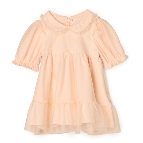 Amazon Essentials x Sofia Grainge Baby Mädchen Tüll-Kleid, Zartrosa, 3-6 Monate von Amazon Essentials