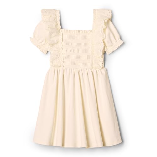 Amazon Essentials x Sofia Grainge Mädchen Besticktes Strickkleid, Elfenbein, 4 Jahre Amazon Essentials x Sofia Grainge Mädchen Besticktes Strickkleid, Elfenbein, 4 Jahre von Amazon Essentials