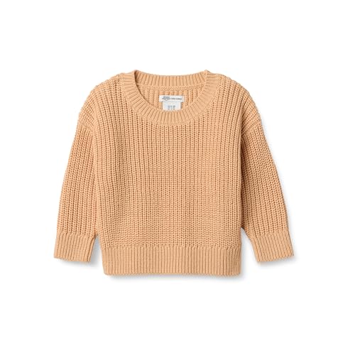 Amazon Essentials x Sofia Grainge Unisex Baby Pullover, Helles Kamelbraun, 18 Monate von Amazon Essentials