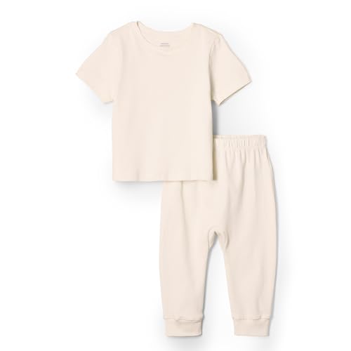 Amazon Essentials x Sofia Grainge Unisex Kinder Set aus Hose und Top, Elfenbein, 3 Jahre von Amazon Essentials