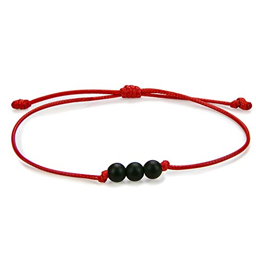 Amber Culture Bernstein Rotes Schnur Armband - Bernsteinarmband Schmuck Handgefertigtes Freundschafts und Glücksarmband Handgefertigte Aus Natürlichem Baltischem Harz in einer Geschenkbox von Amber Culture