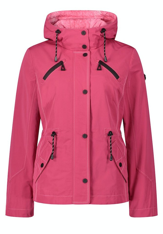 Amber & June Blouson Jacke Popeline Magenta von Amber & June