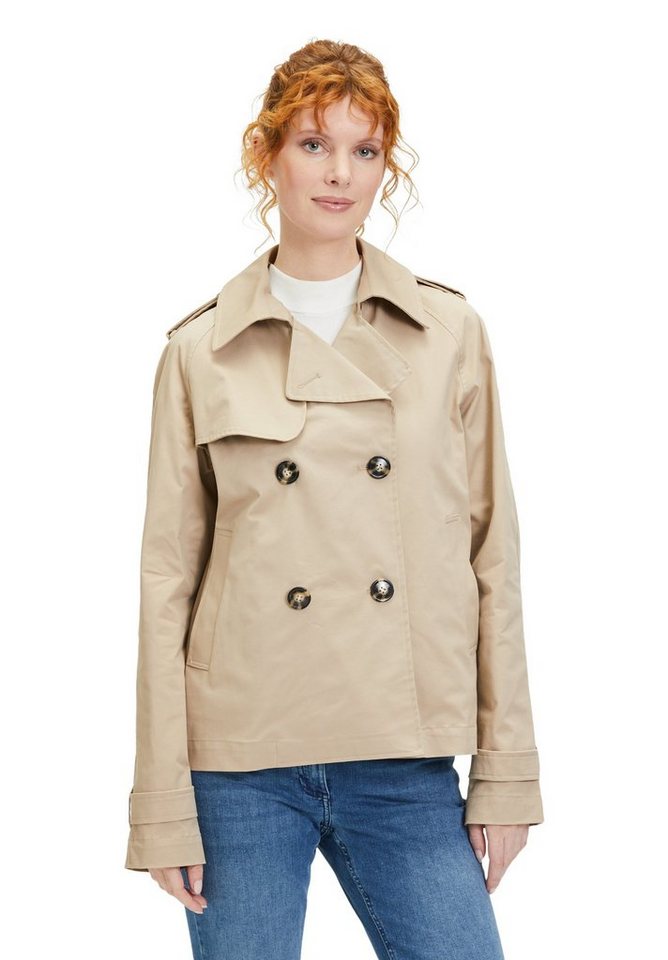 Amber & June Blouson im Trenchcoat-Look von Amber & June