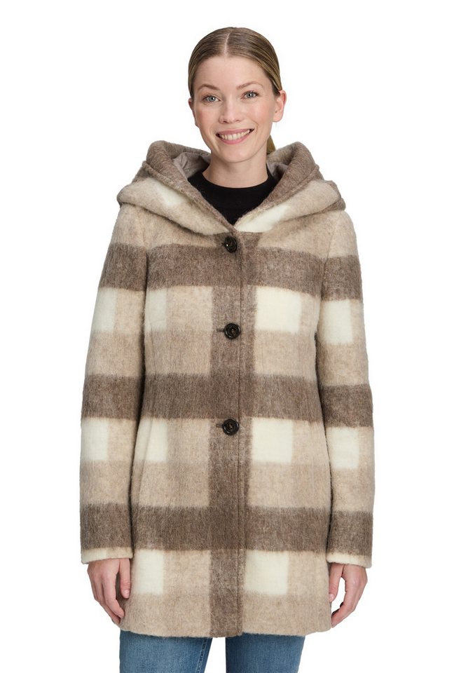 Amber & June Kurzjacke Damen mit Kapuze von Amber & June