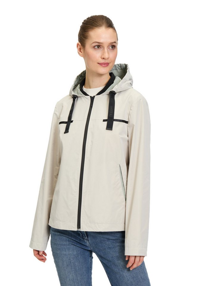 Amber & June Sommerjacke Damen Sommerjacke mit Kapuze von Amber & June