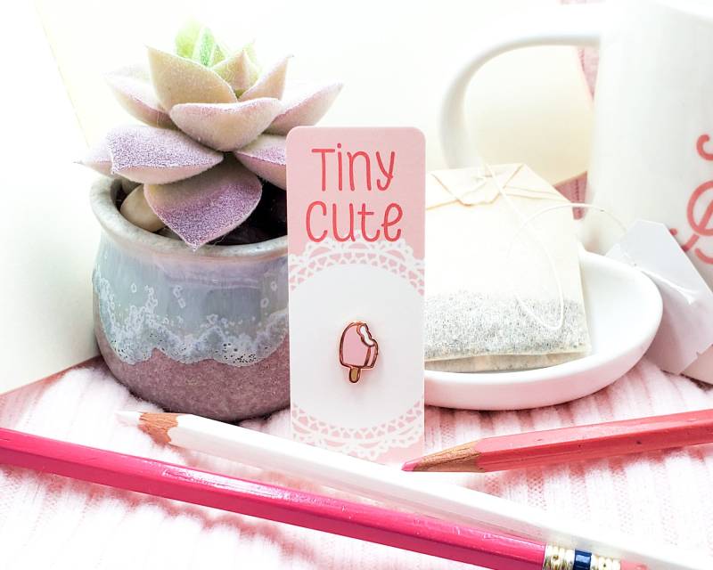 Mini Creamsicle Emaille Pin von AmberAndMoss