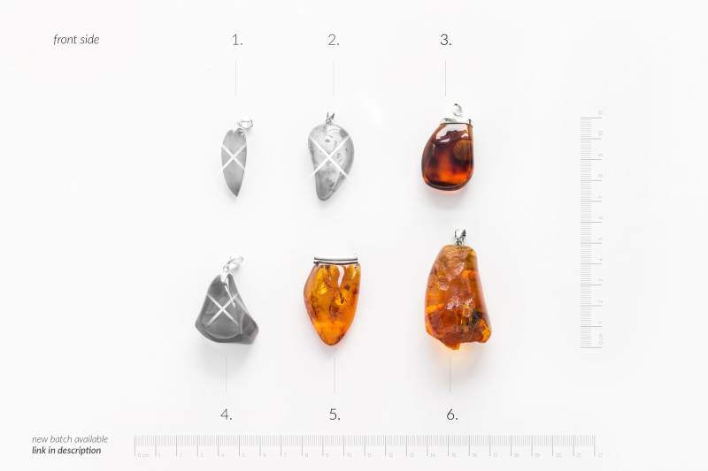 Ostsee Bernstein Anhänger - Echte Halskette Mehrere Versionen Ostsee Bernstein Anhänger - Echte Halskette Mehrere Versionen von AmberJeweler