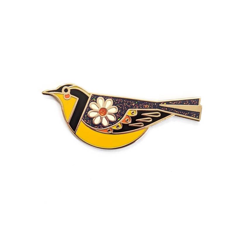 Abwechslungsreicher Thrush Hard Enamel Pin Von Amberleaders von AmberLeadersDesigns