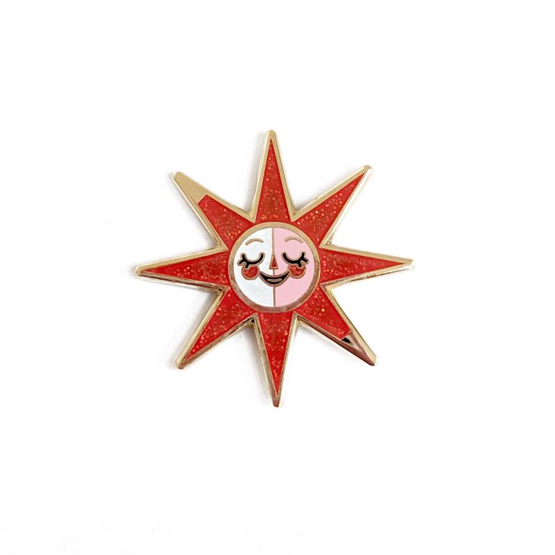 Sonnenschein Hard Enamel Pin von AmberLeadersDesigns