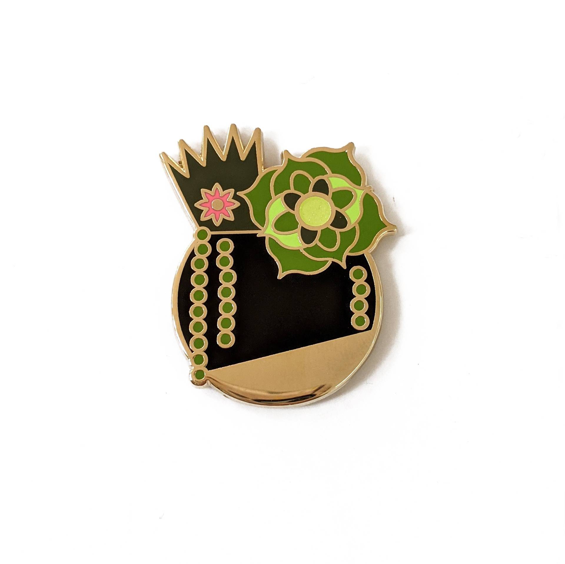 Sukkulente Hard Enamel Pin Von Amber Leader Sukkulente Hard Enamel Pin Von Amber Leader von AmberLeadersDesigns