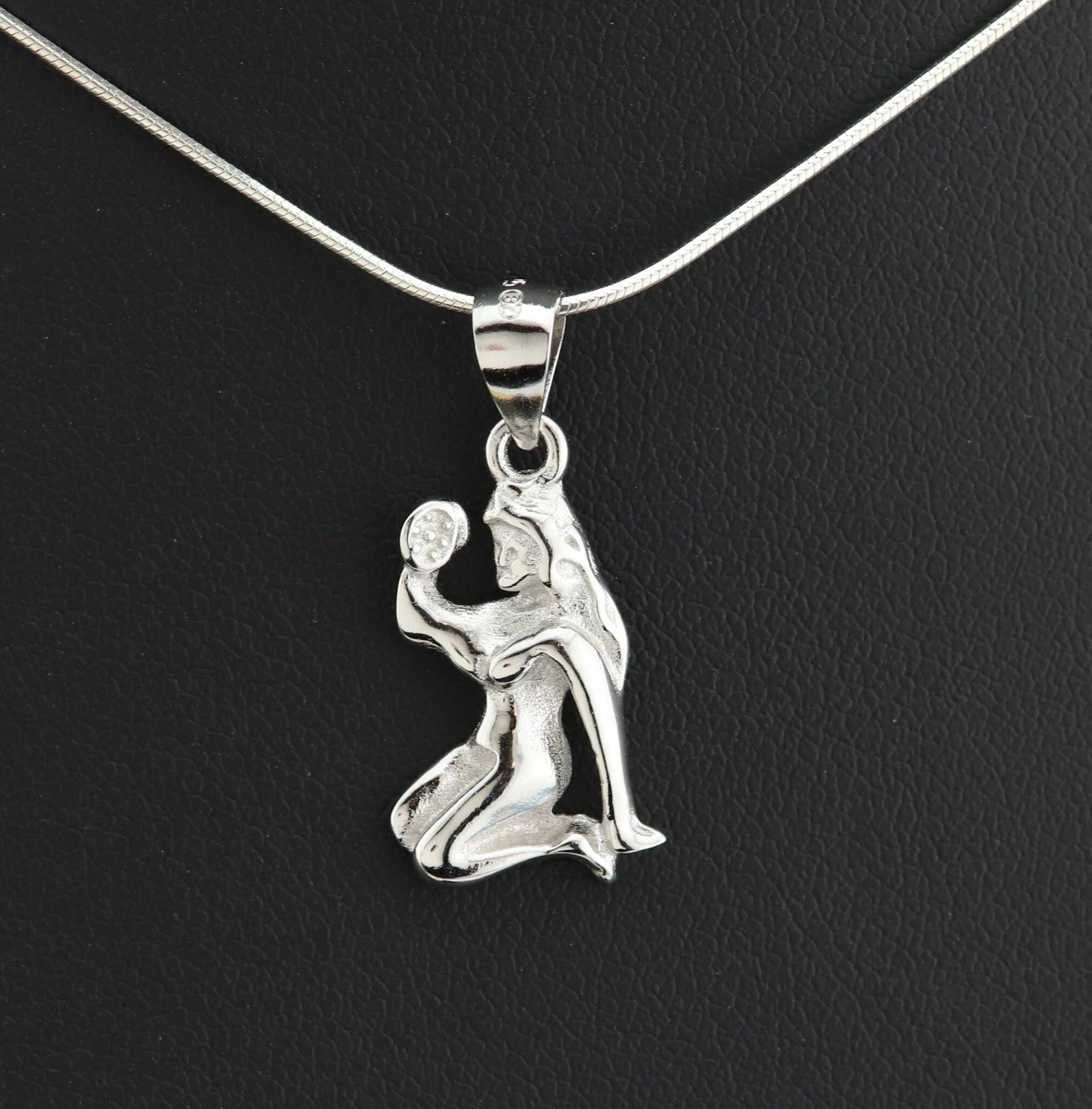 Sterling Silber Anhänger, Massiv Jungfrau Schmuck, Moderner Virgo Sternzeichen Anhänger Sterling Silber Anhänger, Massiv Jungfrau Schmuck, Moderner Virgo Sternzeichen Anhänger von AmberRosaJewellery