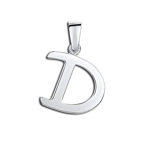 Amberta 925 Sterling Silber Anhänger - Personalisierte Charm Buchstaben für Damen und Männer - Symbole Kombinieren - Stil D Amberta 925 Sterling Silber Anhänger - Personalisierte Charm Buchstaben für Damen und Männer - Symbole Kombinieren - Stil D von Amberta