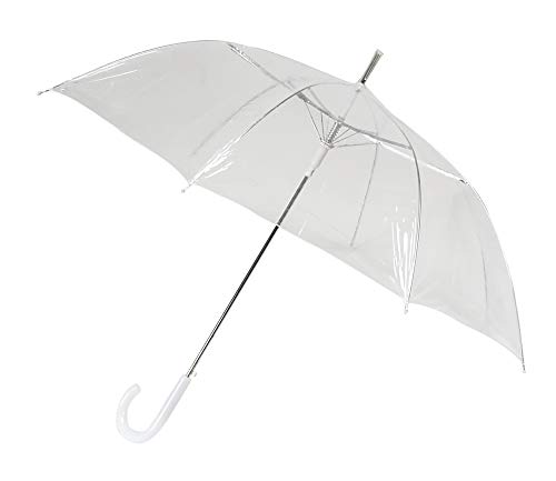 Ambiance Sticker Falconetti Stockschirm, gerade, transparent, automatisch, Durchmesser: 100 cm, modisch, Transparent, Diamètre: 100cm, Modisch Ambiance Sticker Falconetti Stockschirm, gerade, transparent, automatisch, Durchmesser: 100 cm, modisch, Transparent, Diamètre: 100cm, Modisch von Le Monde du Parapluie