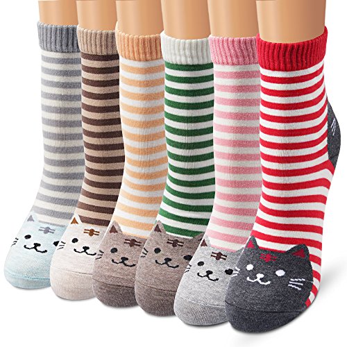 Ambielly Socken aus Baumwolle Thermal Socken Erwachsene Unisex Socken/Größe 35-41 Mehrfarbig/Packung von ZZCP