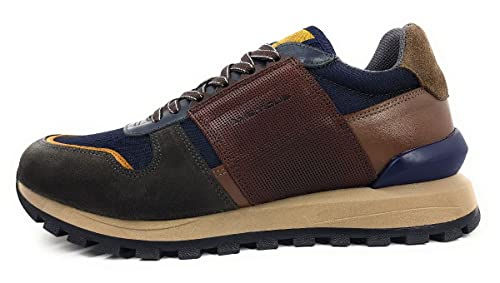 Ambitious Silky Herrenschuhe Schnürschuhe Sportschuh Blau Freizeit, Schuhgröße:44 EU von Ambitious