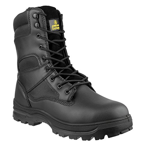 Amblers Safety FS008 S3 Side Zip Hi-Boot Black Size 42 von Amblers Safety