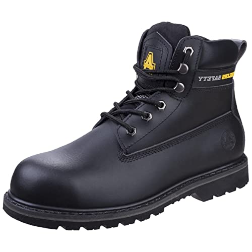 Amblers Safety FS9 Unisex SB SRA Steel Safety Boots Black UK 5 von Amblers Safety