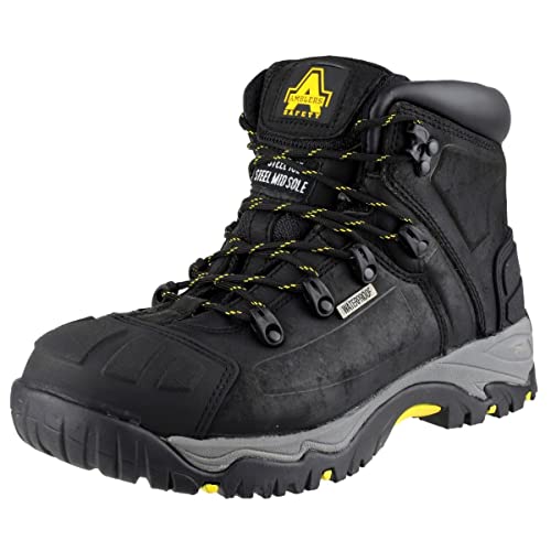 Amblers Safety Unisex FS32 Schuhe Arbeitsschuhe Schwarz 49 von Amblers Safety