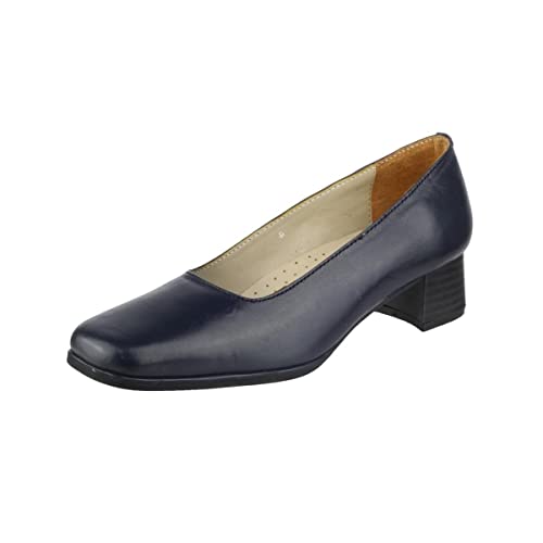 Amblers Walford Damen Schuhe Slipper Lederschuhe Pumps Damenschuhe Halbschuhe Marineblau EUR 37 von Amblers