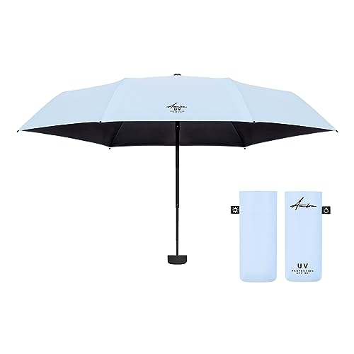 AMBRA Sturmfester Mini Reise-Regenschirm mit UV-Schutz von Ambra UV PROTECTION