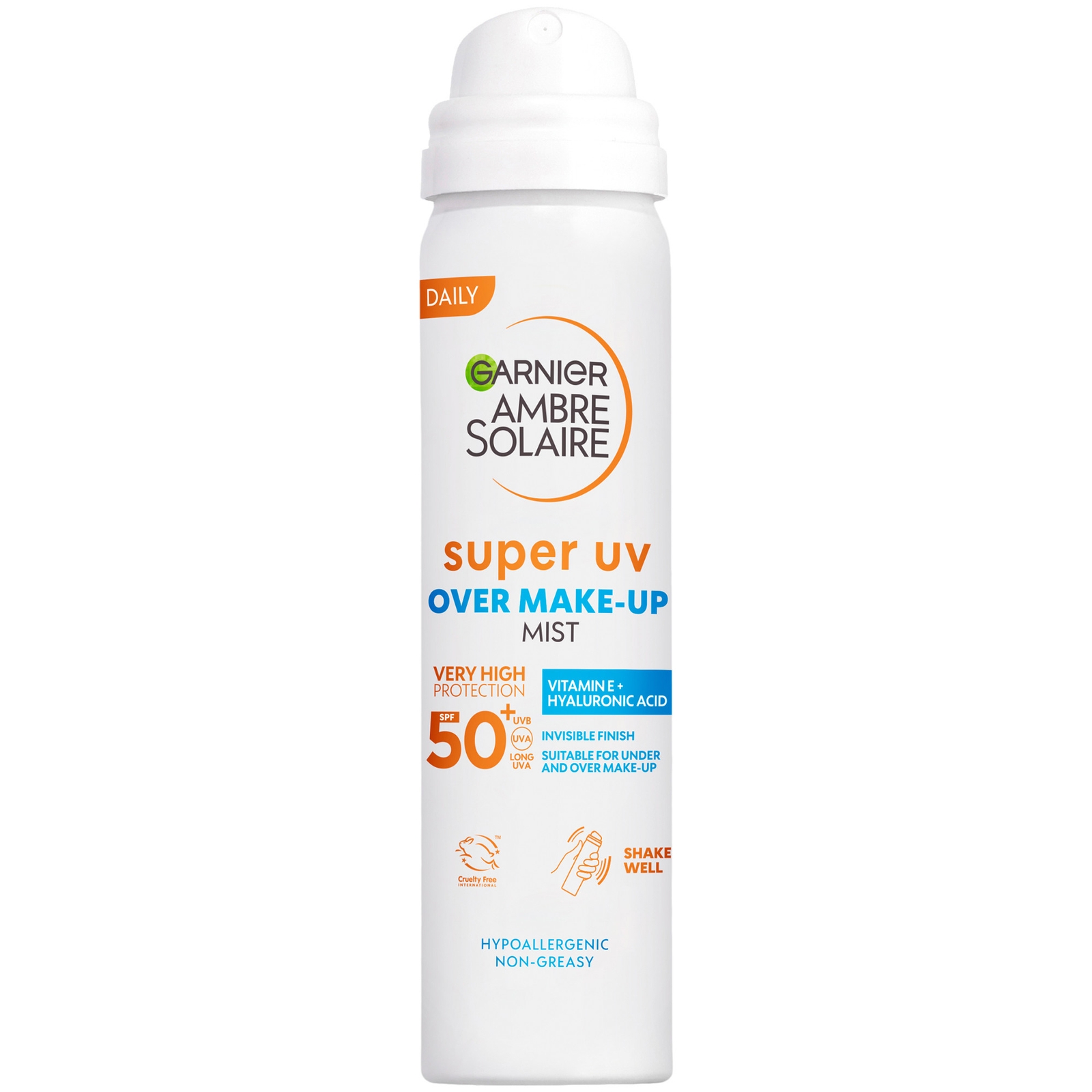 Garnier Ambre Solaire Over Makeup Super UV Protection Mist SPF50 75ml von Garnier