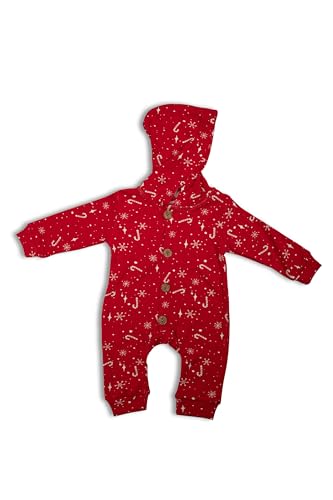 Amdrabola Weihnachts Baby Set, Unisex, Frohe Weihnachten, Langarm, Bodys Outfit, Strampler Pyjama 108, Snapsuit 108 3-6 Monate von Amdrabola