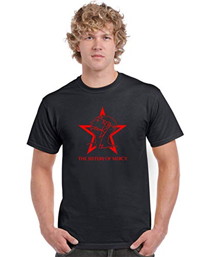 Ameiva Apparel T-Shirt The Sisters of Mercy Red Logo Gr. L, Schwarz von Ameiva Apparel