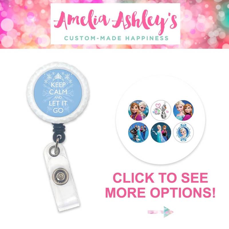 Frozen Id Ausweishalter - Anna Und Elsa Let It Go Versenkbarer Abzeichenrolle Kinderkrankenschwester Geschenk Geschenke Unter 10 Lehrerin Frozen Id Ausweishalter - Anna Und Elsa Let It Go Versenkbarer Abzeichenrolle Kinderkrankenschwester Geschenk Geschenke Unter 10 Lehrerin von AmeliaAshleys