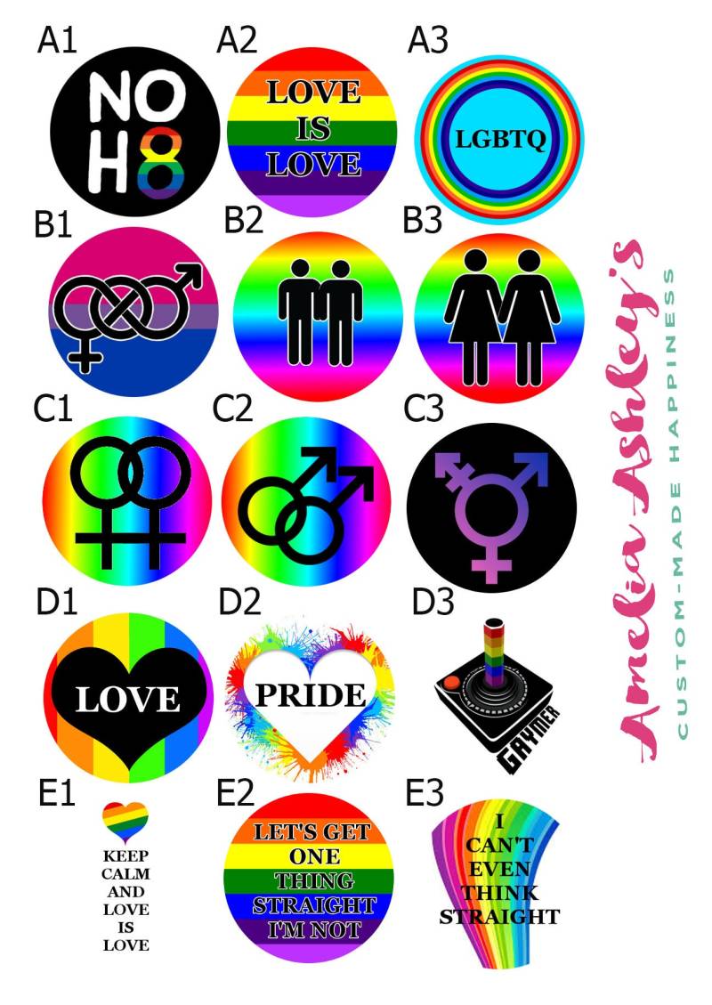 Regenbogen Abzeichen Reel - Lesbisch Clip Lgbt Pride Designe Deinen Eigenen Abzeichenhalter Regenbogen Abzeichen Reel - Lesbisch Clip Lgbt Pride Designe Deinen Eigenen Abzeichenhalter von AmeliaAshleys