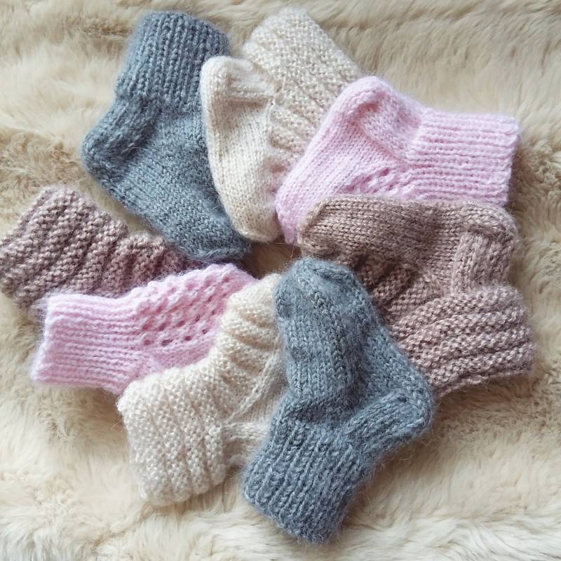 Socken Für Babys Und Kleinkinder/Kindersocken Gestrickte Babysocken Handstricken von AmeliezRoom