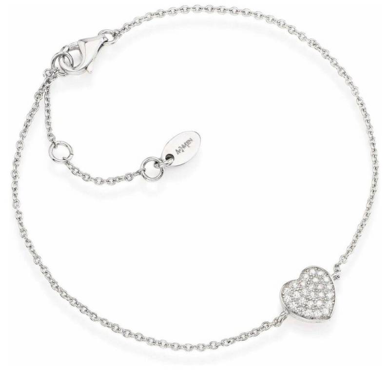 Amen Armband Original Silberarmband mit Zirkonen Love BRH von Amen
