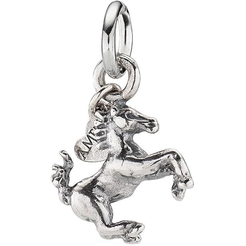 Amen Charm Charm 925 Silber Pferd Farbe brüniert Die Referenz ist: CH-AN02 von Amen