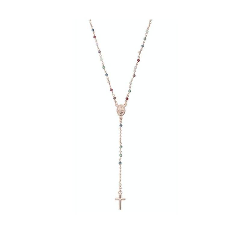 Amen Kette mit Anhänger ALISIA JEWELS JEWELRY Mod. CRO25RMU4 von Amen
