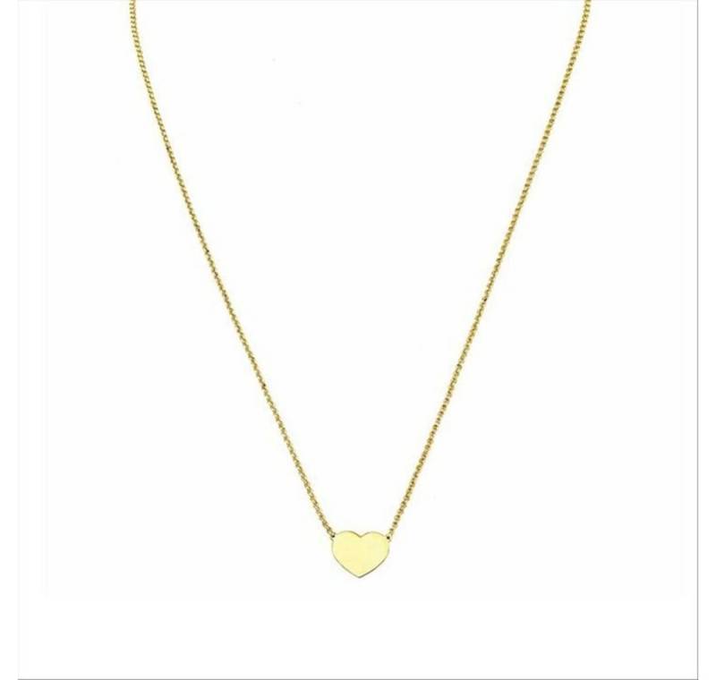 Amen Kette mit Anhänger Gold plated silver necklace Pray, Love CLHG3 von Amen