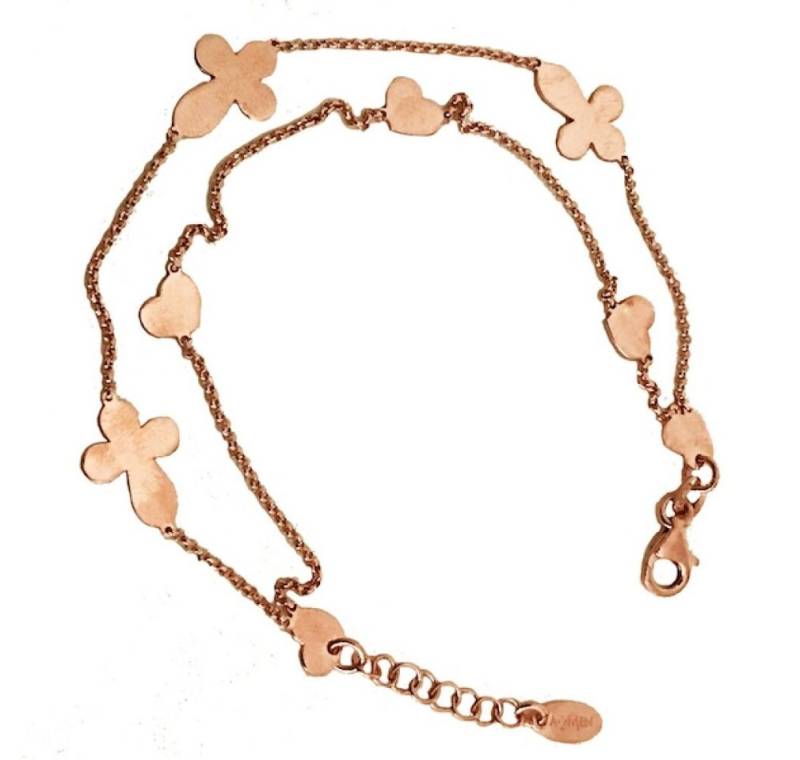 Amen Kette mit Einhänger Mod. CROCI CUORI von Amen