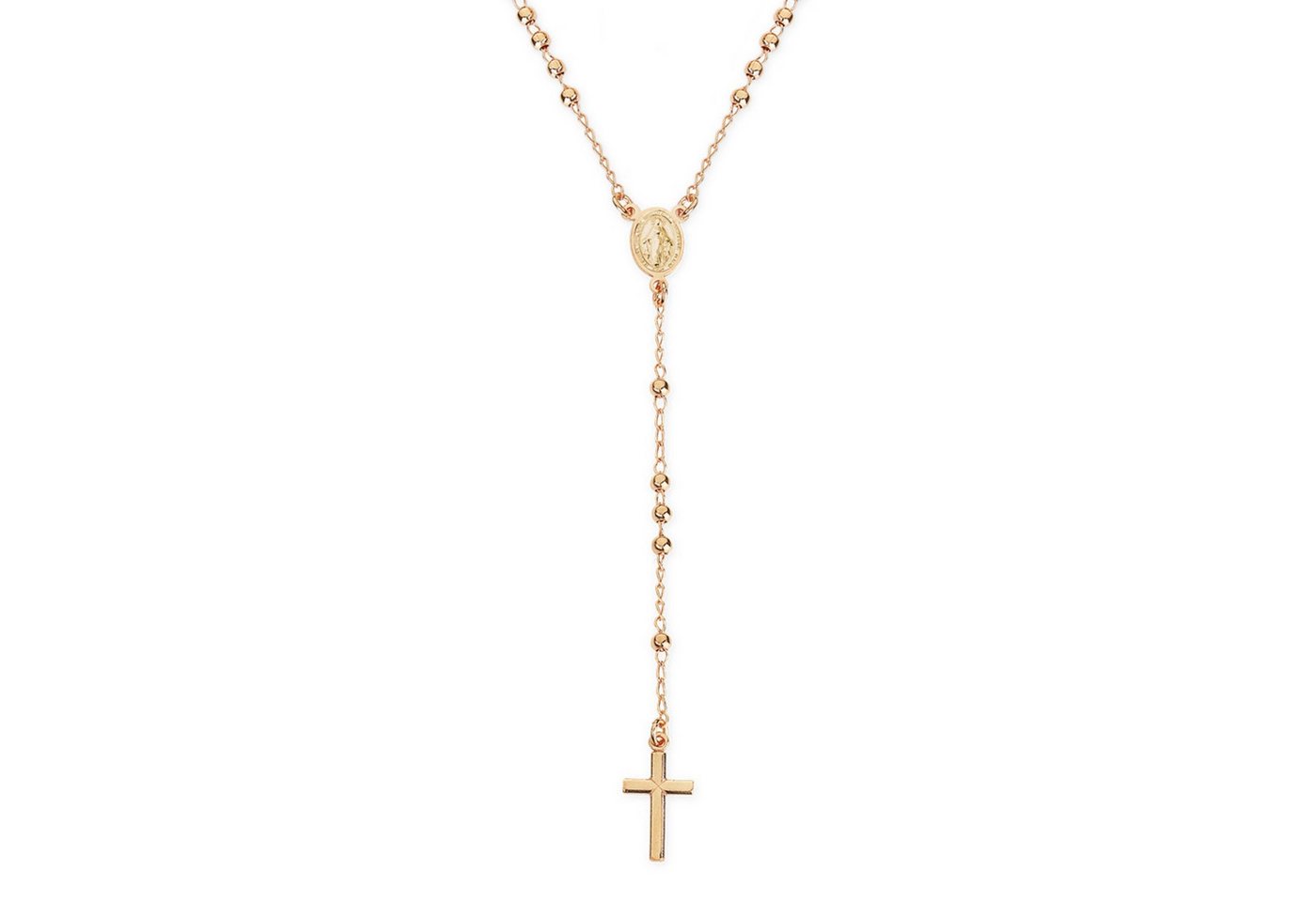 Amen Kreuzkette Kette Rosenkranz Damen von Amen