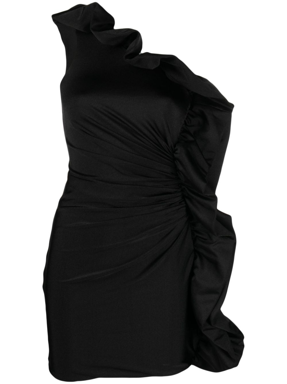 Amen Mini One-Shoulder-Kleid - Schwarz von Amen