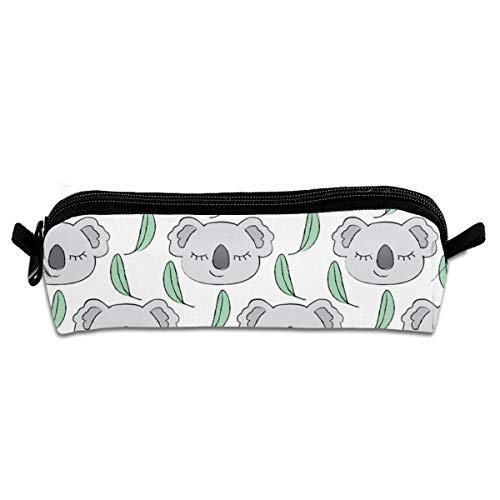 Kleine Koalas mit grünen Blättern, für Studenten, Leinen, Federmäppchen, Stifttasche, Schreibwaren, Make-up, Kosmetiktasche, 21 x 5,5 x 5 cm Kleine Koalas mit grünen Blättern, für Studenten, Leinen, Federmäppchen, Stifttasche, Schreibwaren, Make-up, Kosmetiktasche, 21 x 5,5 x 5 cm von Ameok-Design